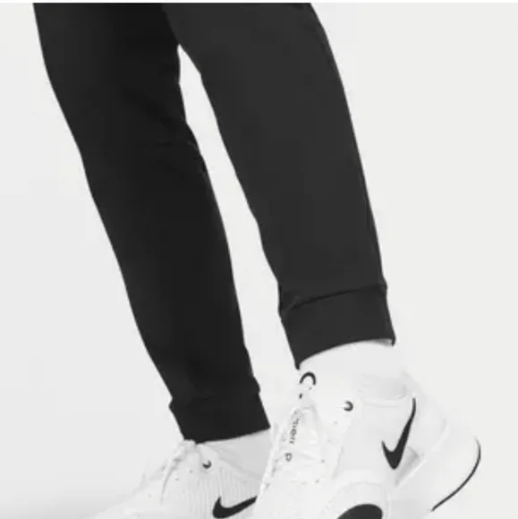 NWT Nike Men's Dri-Fit Tapered Fleece Black Training Jogger Pants Small - Picture 4 of 9